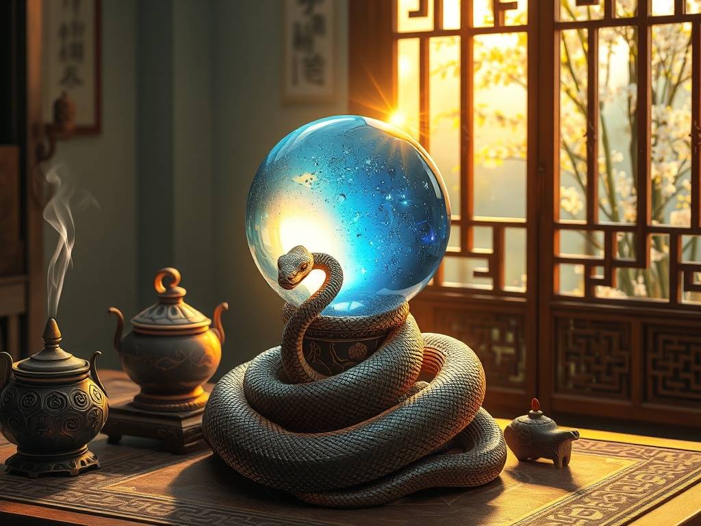 属蛇人水晶球(属蛇人水晶球摆放那好)