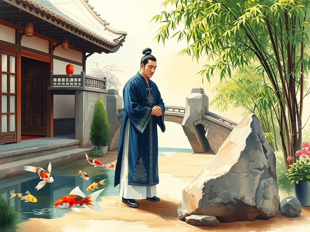 庭院中间风水视频讲解(庭院中间风水视频讲解图片)