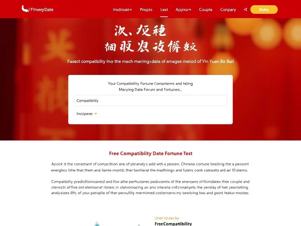 姻缘八字配对免费测试网																			的简单介绍
