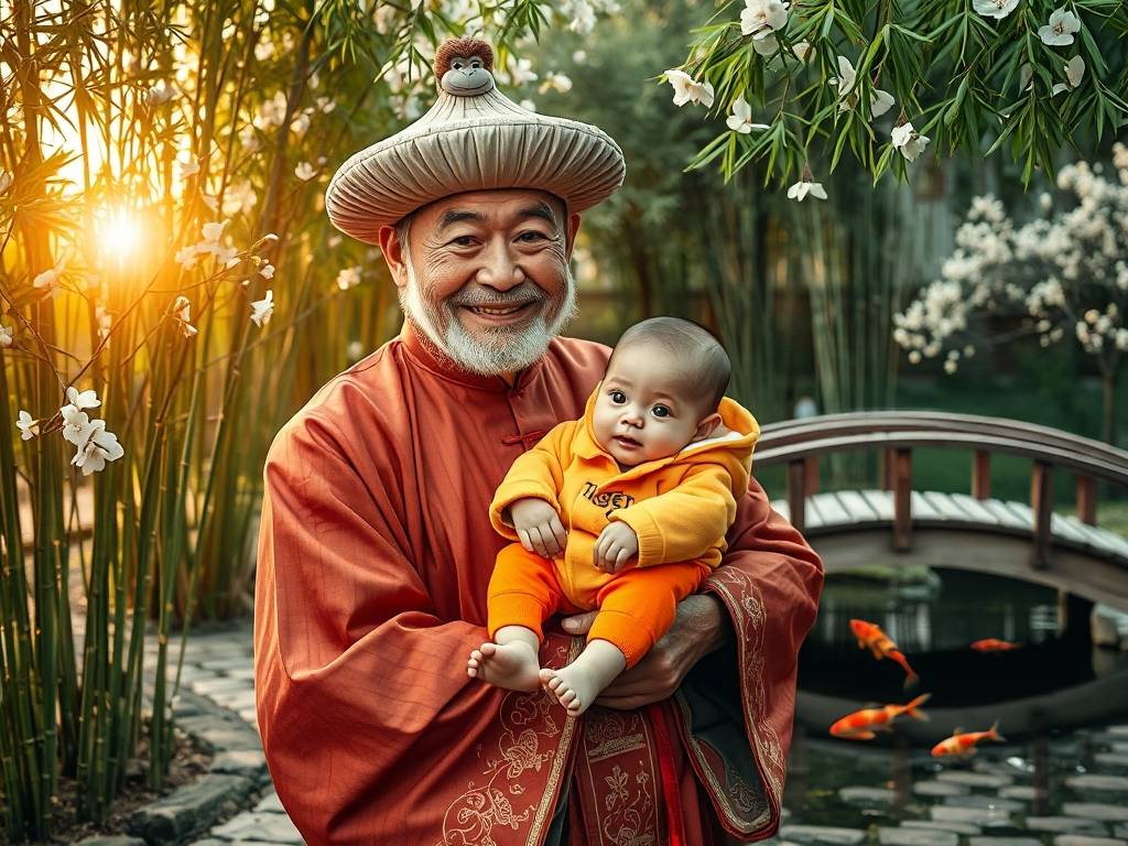 属猴的老爸(属猴的爸爸生属虎的宝宝好不好)