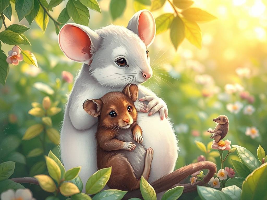 属鼠妈妈生狗宝宝(属鼠的生个属狗的宝宝好吗)