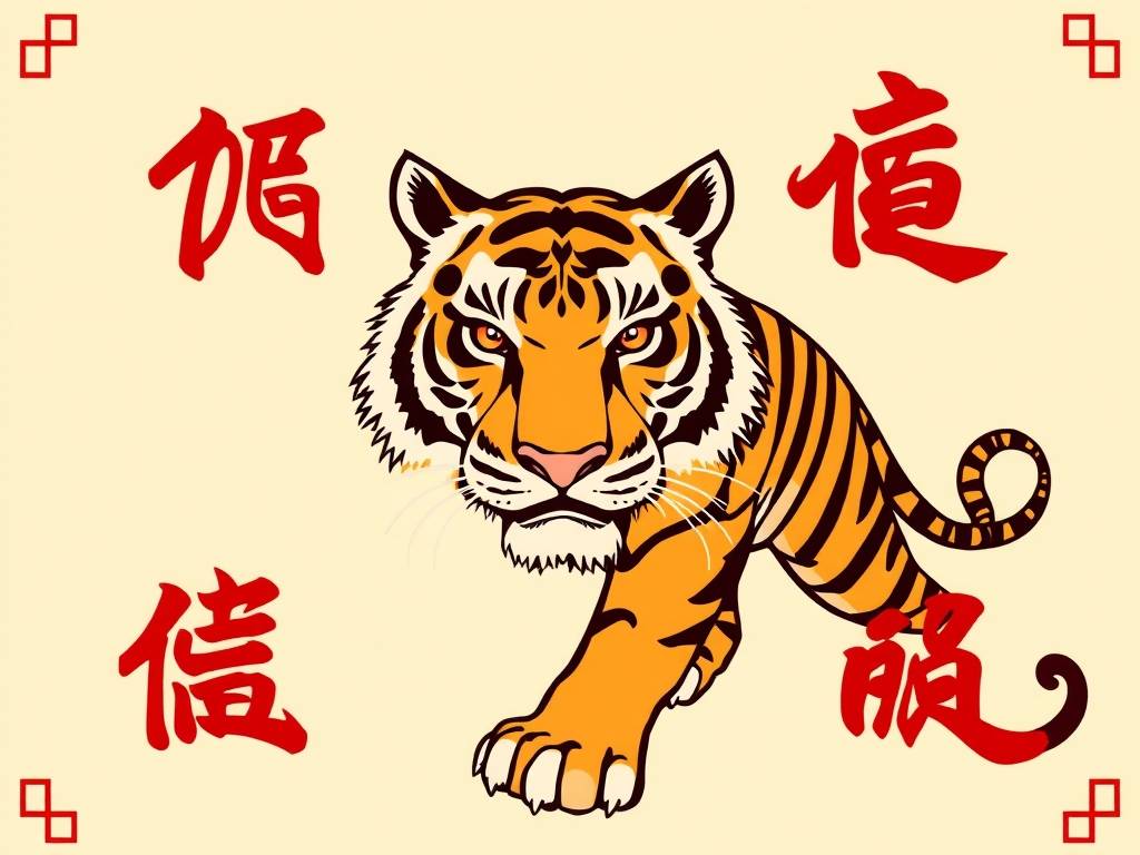 属虎的属相婚配表大全(属虎的婚姻属相配对大全)