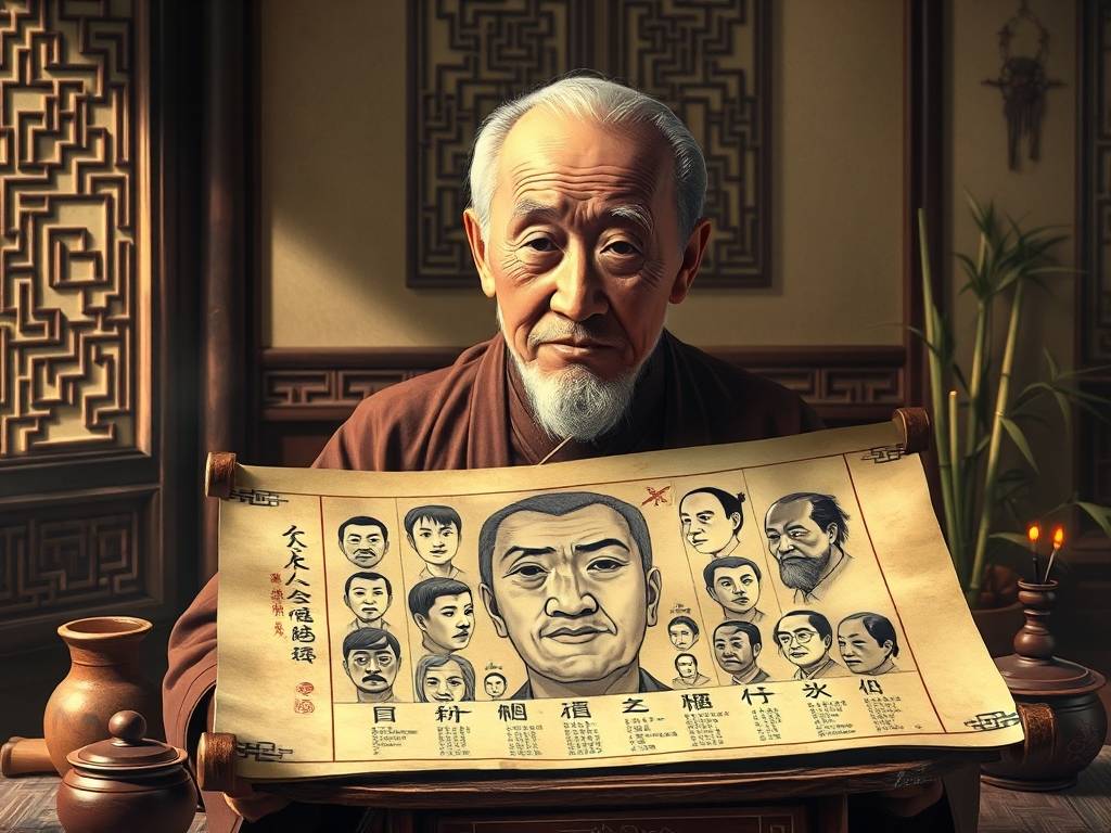 面相十二宫图详解(面相十二宫百度百科)