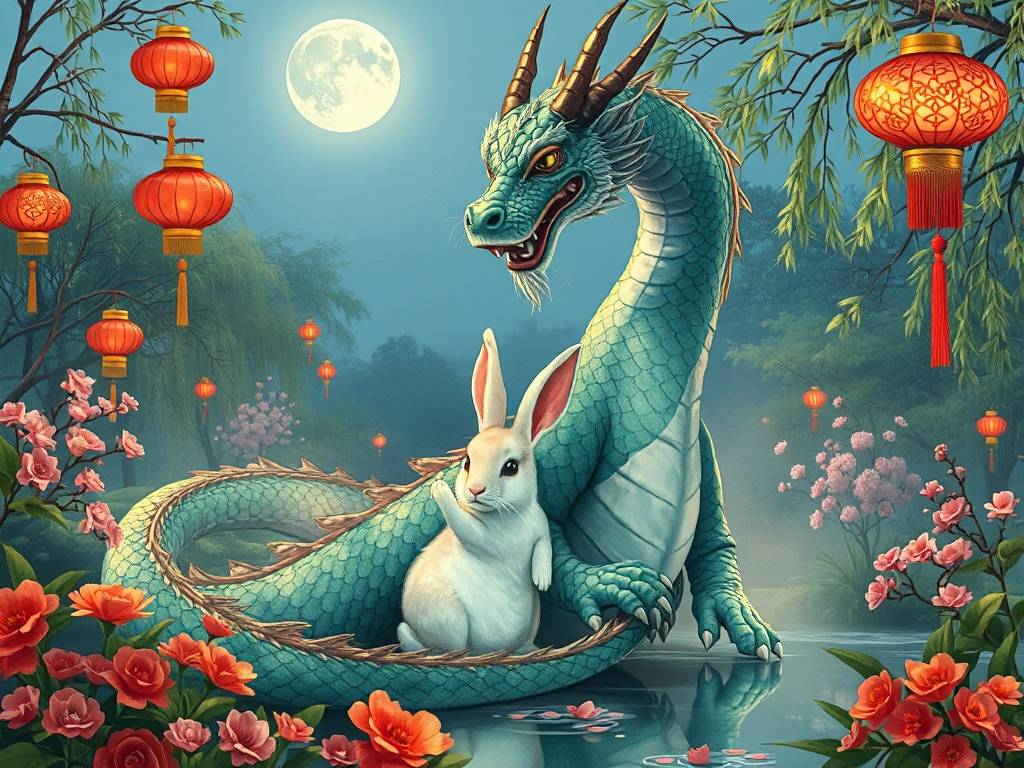 母子属龙(母子属龙老公羊女儿免给我选个成语)