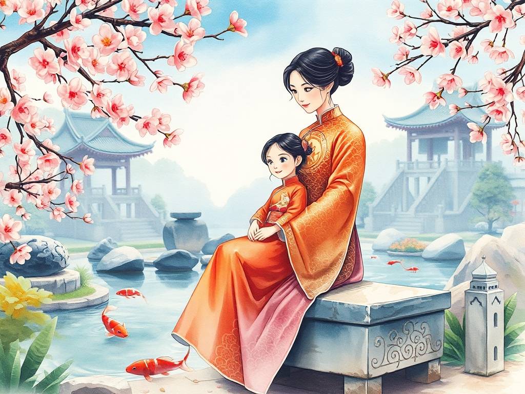 母子属龙(母子属龙老公羊女儿免给我选个成语)