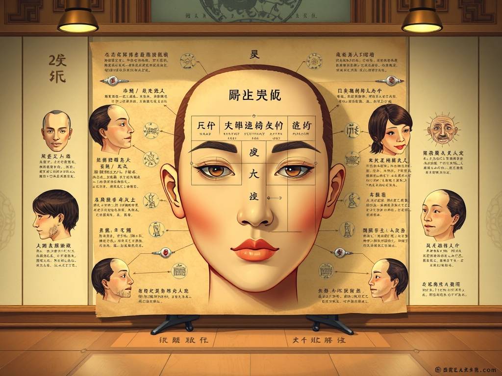 面相十二宫分析表格图解(面相十二宫分析表格图解视频)