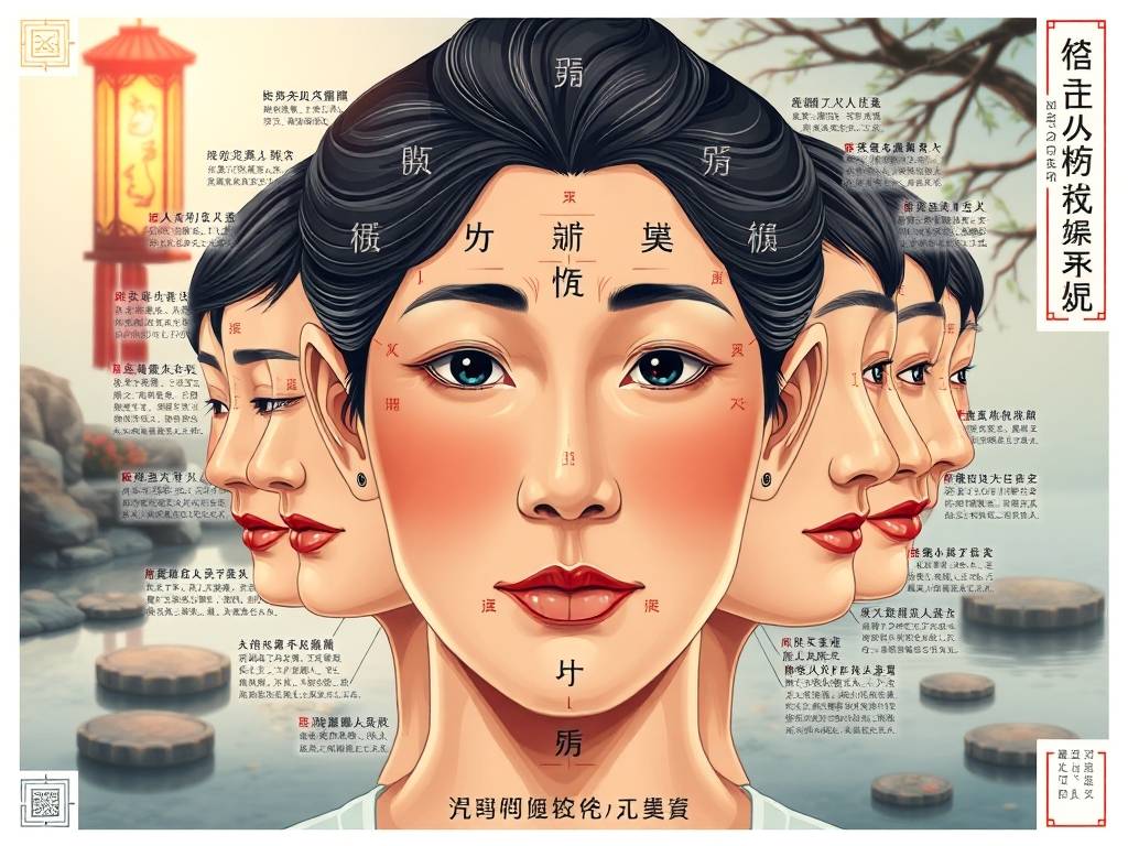 面相十二宫相论图解分析(面相十二宫相论图解分析大全)