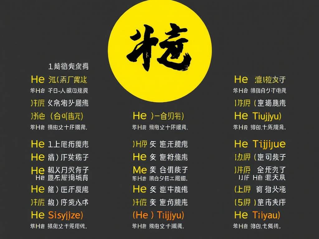关于男宝宝姓何起名大全																			的信息