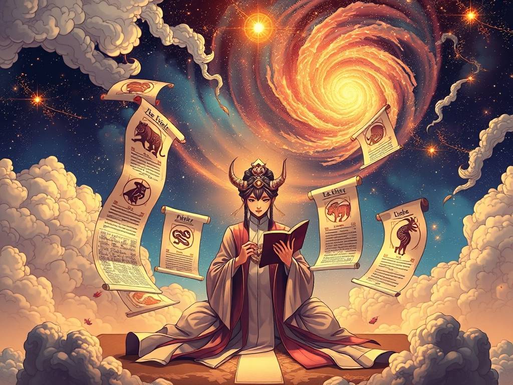 关于八字中的星座运势																			的信息