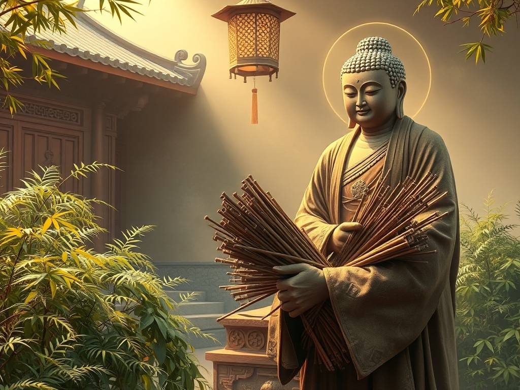 佛祖灵签(佛祖灵签第十一签 武吉卖柴 大吉签)