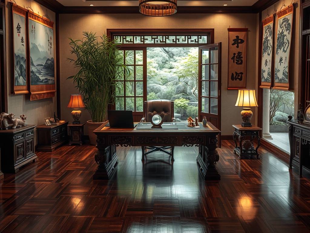办公风水(办公室风水摆设与布局效果图)