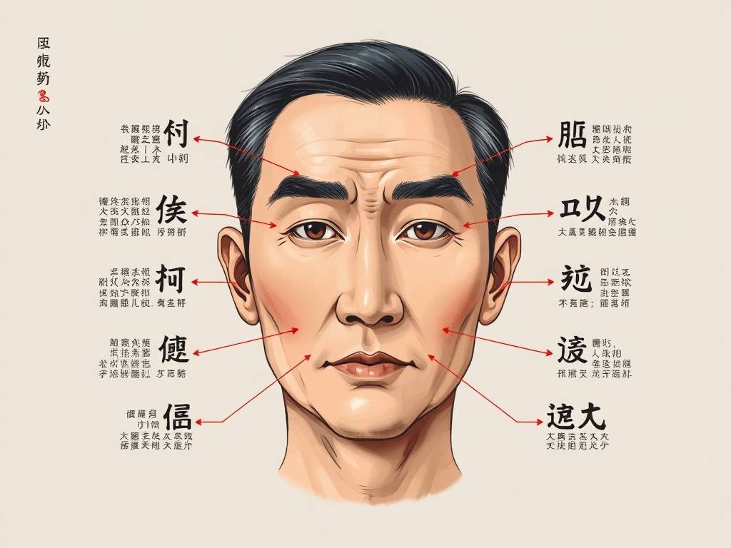 面相十二宫(面相十二宫位详解及图解)