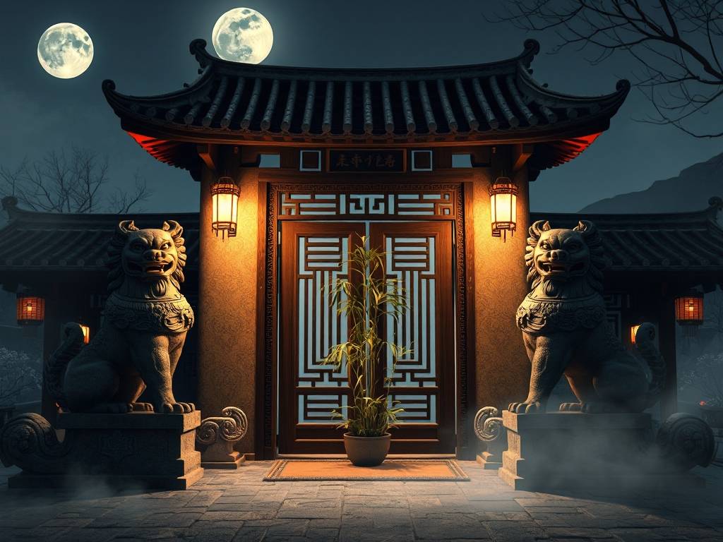 玄关风水(风水玄关图片)