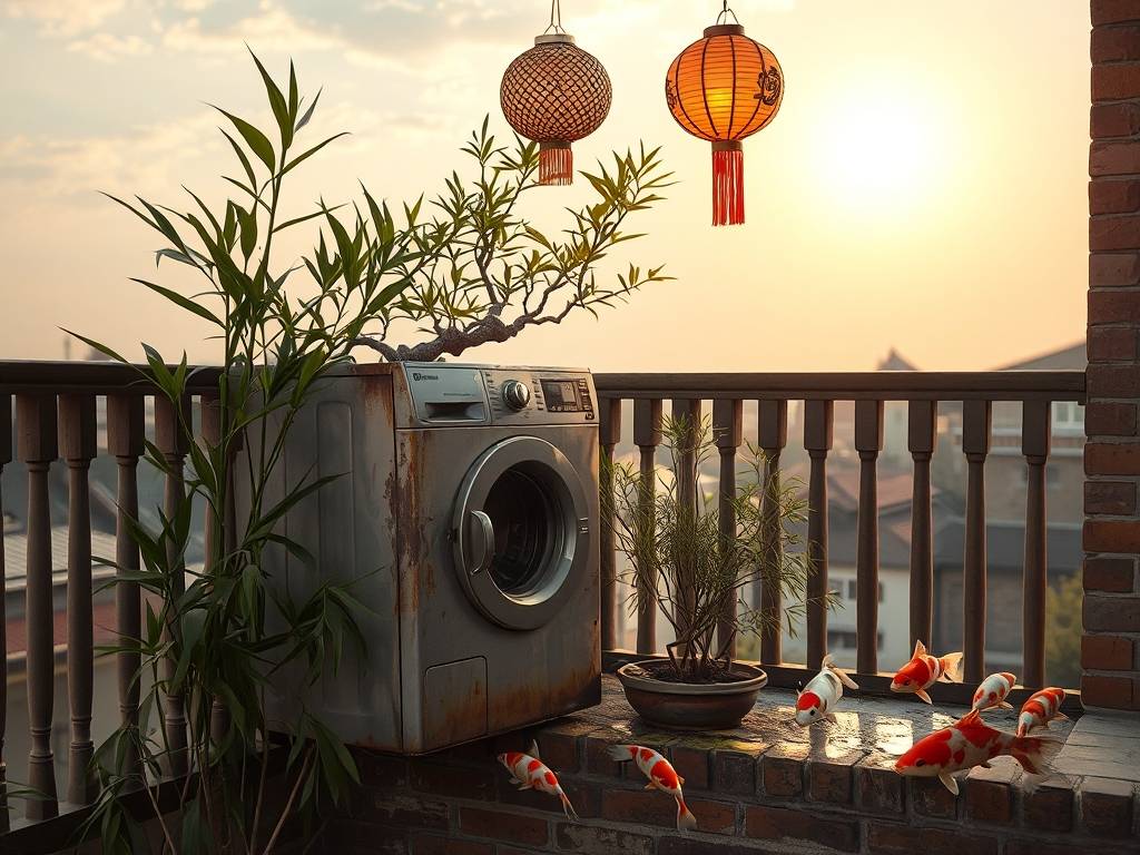 阳台风水(洗衣机放阳台风水)