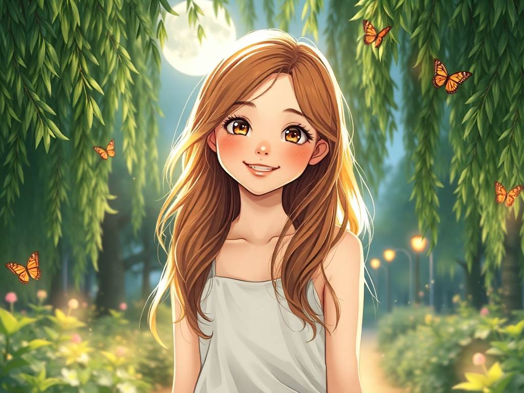 你是一个真的可爱女生吗
