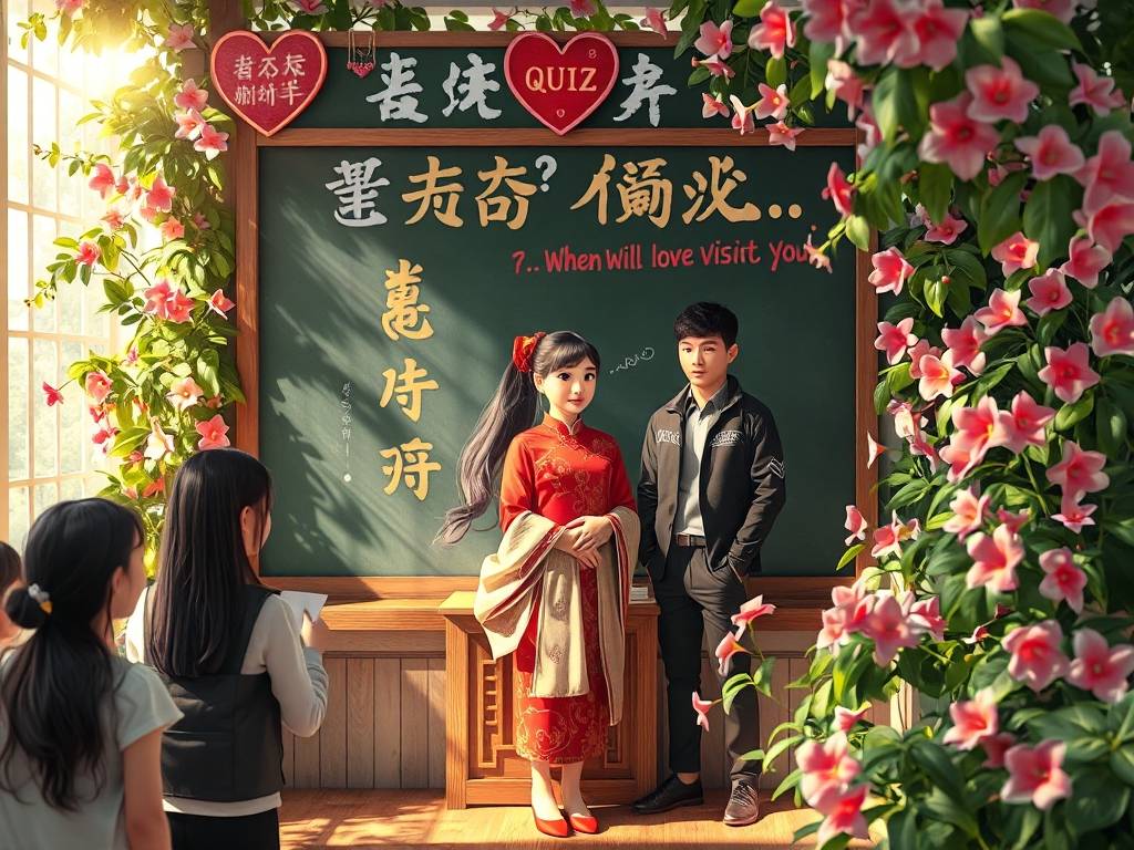 在线小测试 接下来你的桃花运会越来越好吗?爱情何时降临