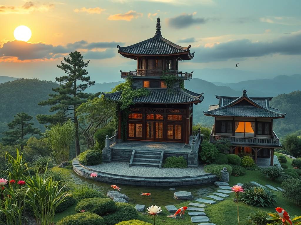 心理测试：假如有500万你会买哪栋别墅？测你靠什么成为人上人