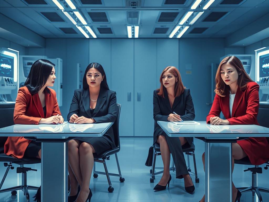 心理测试：4个小姐姐，你觉得谁最冷漠？测你们的婚姻缺点什么