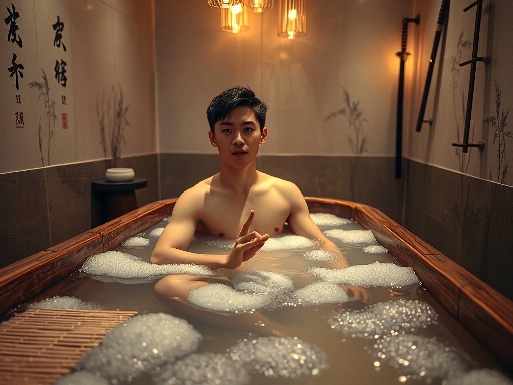 洗澡(zǎo)時(shí)间测试你的性格