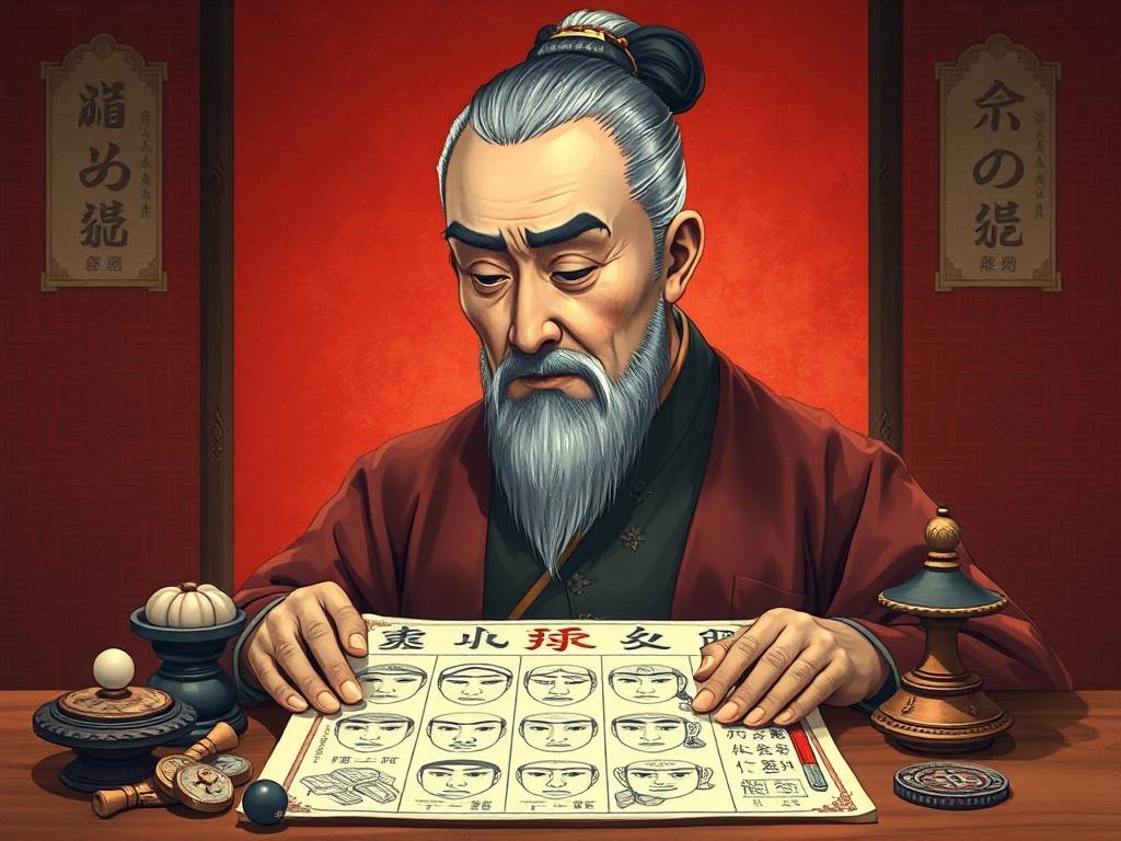 眉高低特征面相算命图解