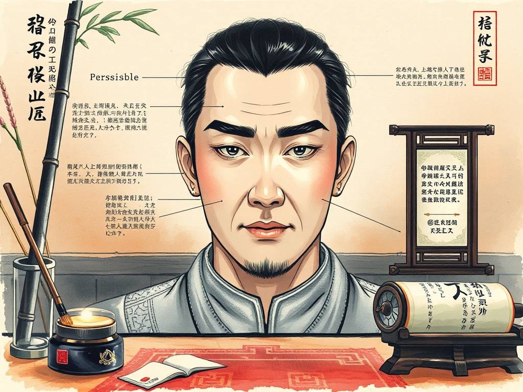 眉毛看相算命图解(jiě)分析男命倒八字眉的好坏