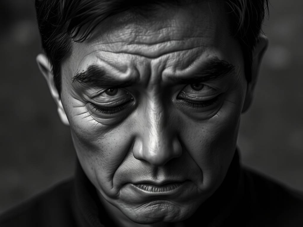 八字眉一脸苦相的面相如何呢