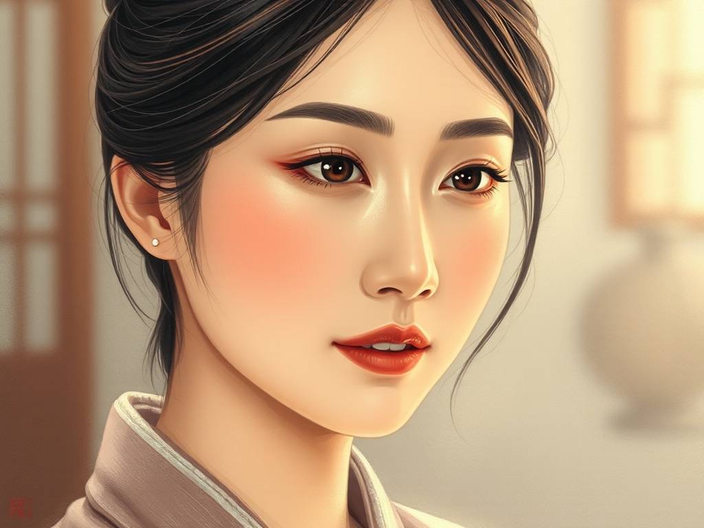 女人的面相：易患妇科病的面相特征