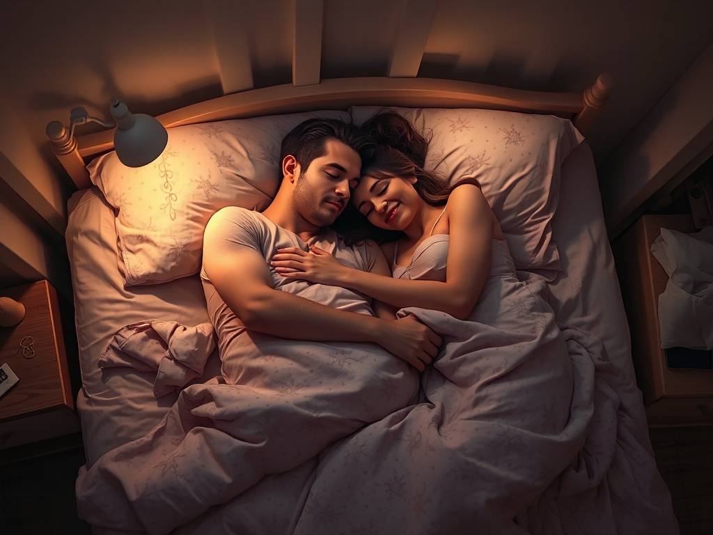 睡姿看男女感情深厚吗