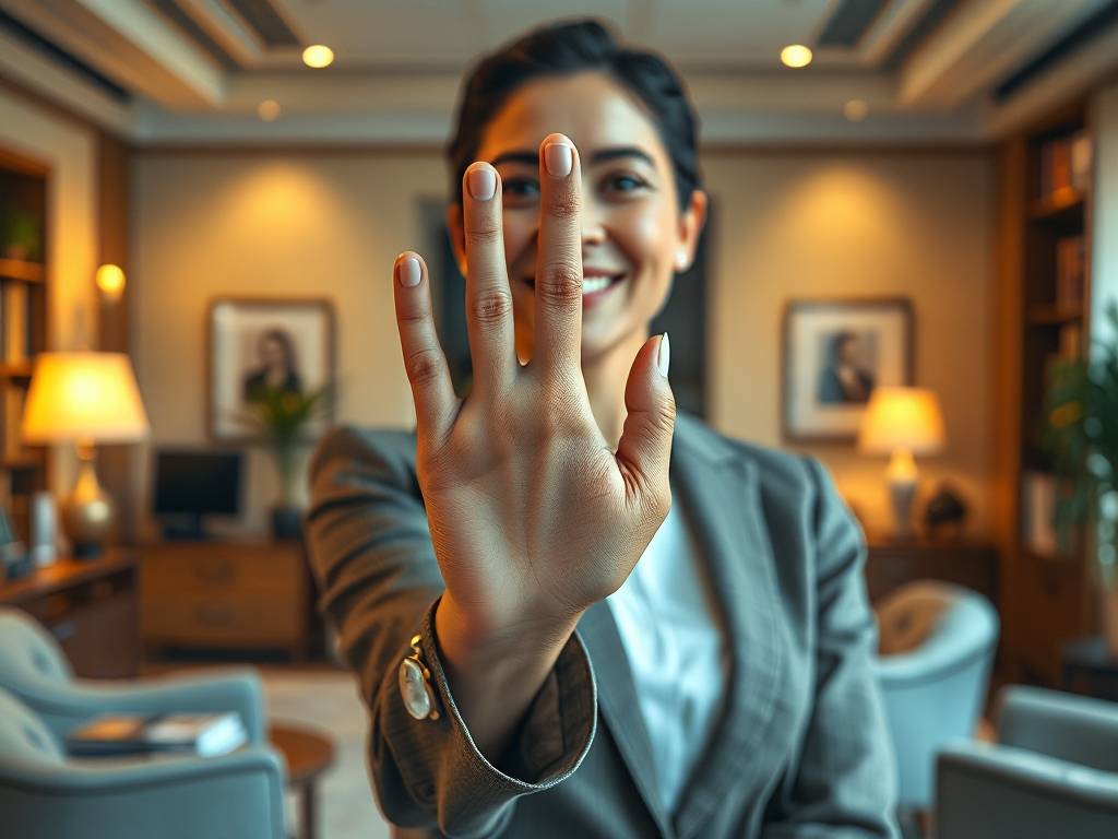 女人手上一个螺纹好不好 热情友善事业持(chí)之以恒