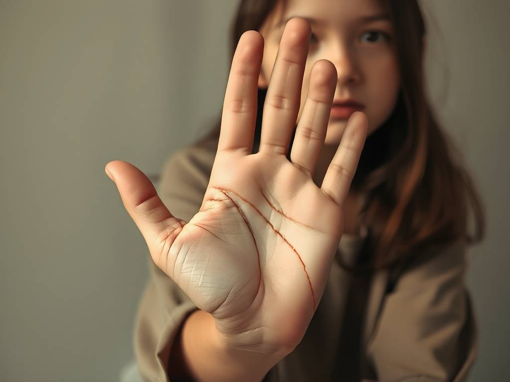 女孩右(yòu)手断掌纹代表什么意思 女孩右(yòu)手断掌的性格分析