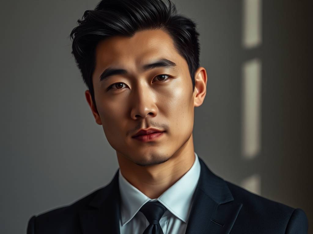 颧骨突出的脸型图 颧骨突出主男子贵气