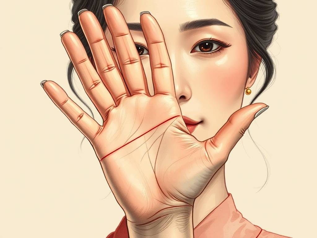 女人的富贵手相图解 理财纹多理财能力强