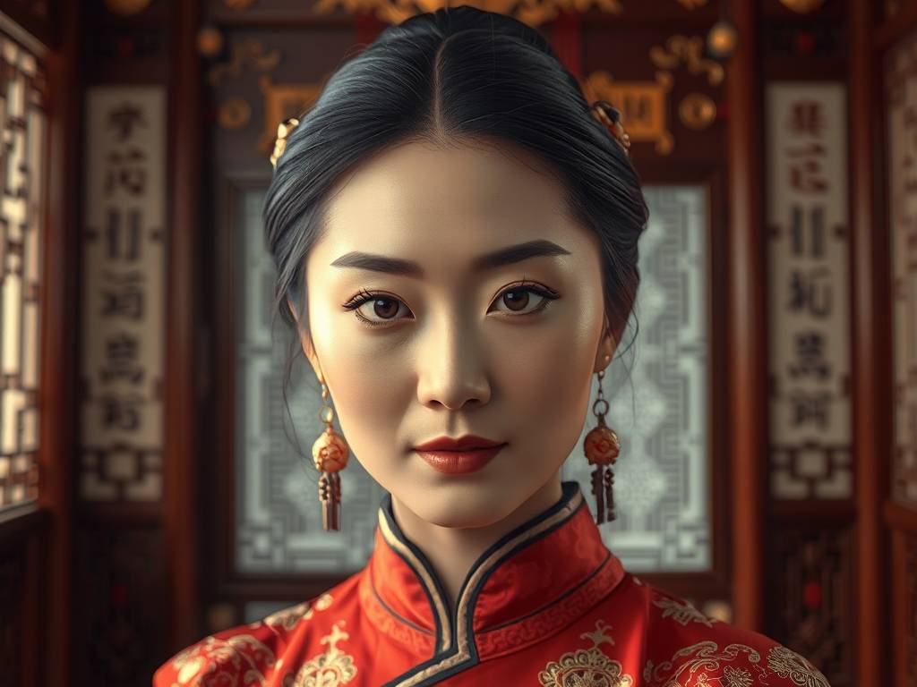 富婆命的面相特征 眉毛顺滑清秀