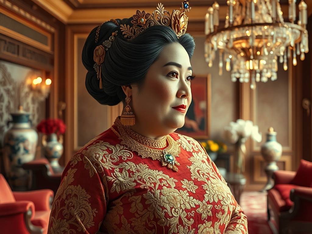 鼻子大下巴尖的人女人面相 算得上是阔太太