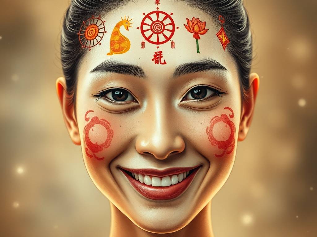三大标志四大痣相如果在你脸上的话，恭(gōng)喜你，有望富得流油！