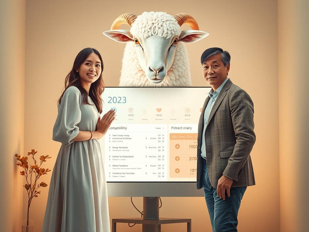 在线免费测试 测你2023和属羊人的爱情配对指数