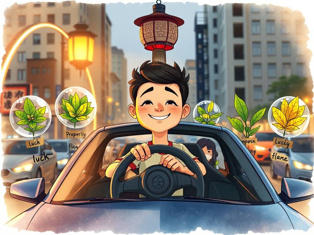 坐车习惯测你的旺财植物