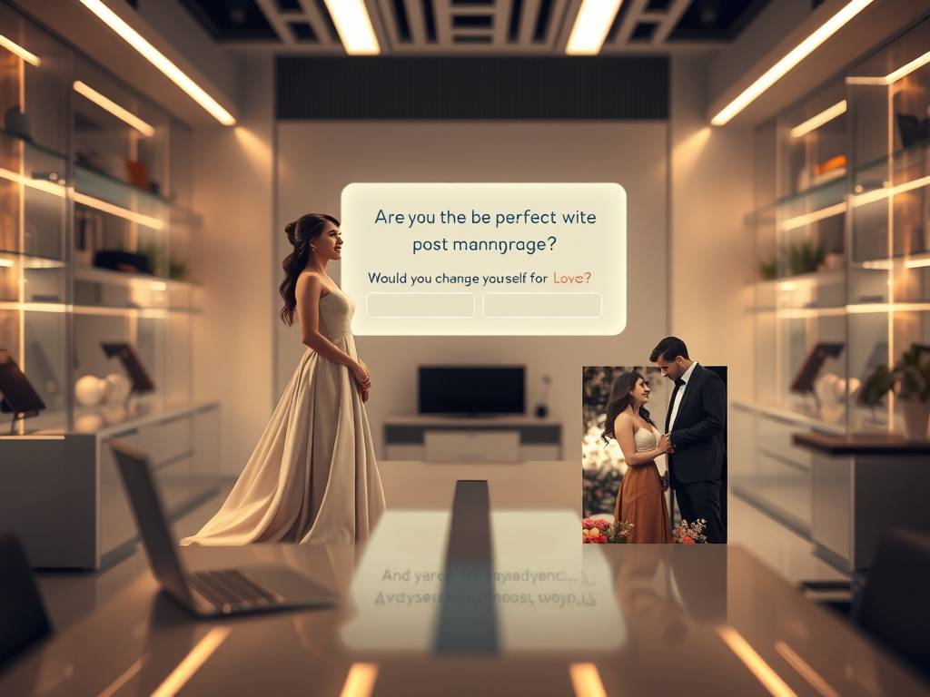 心理测试在线 婚后贤妻说的是不是你?你会为爱改变自己吗?