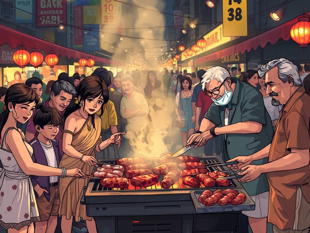 吃烤肉测试你的败家指数