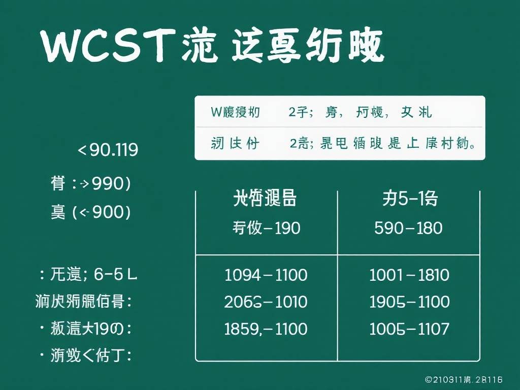 韦氏儿童智力量表分数多少正常