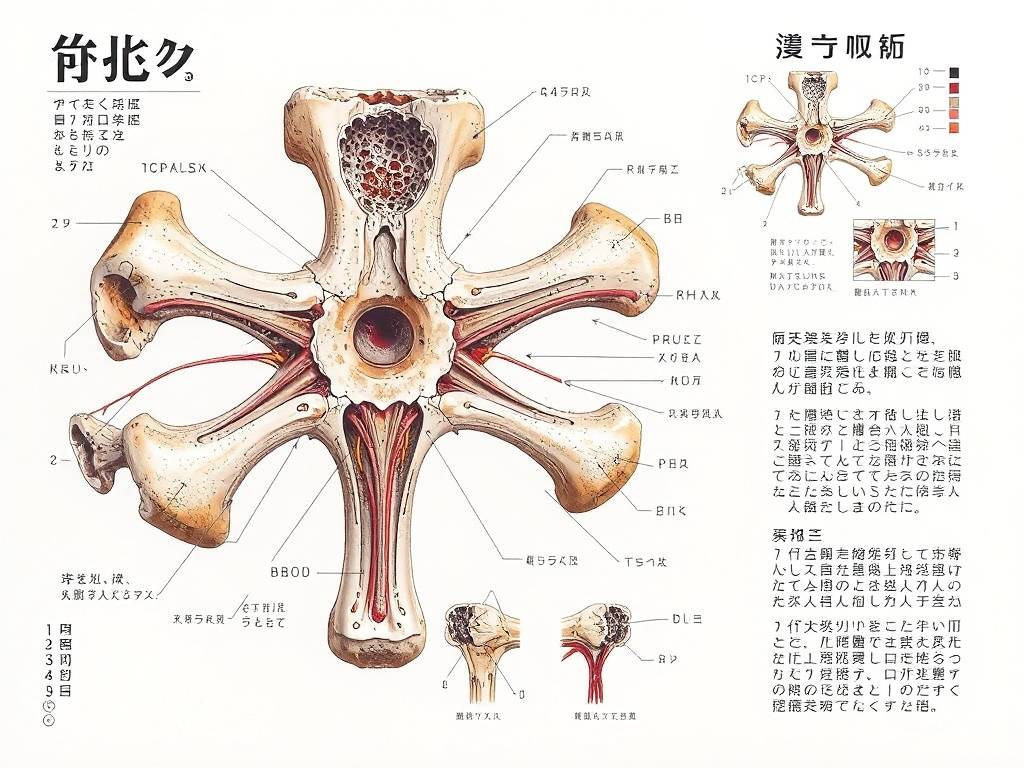 骨相学图解大全之金锁十字骨