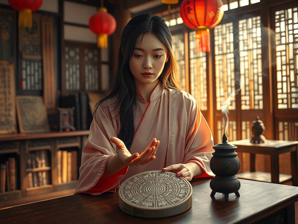 看手掌纹算命运女