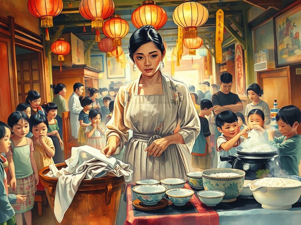 为什么十个斗的女人好苦 操持家务贤良典范