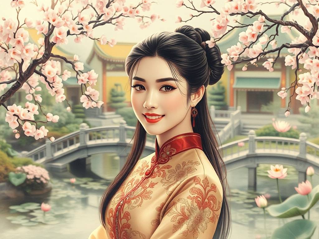 女人富贵眉的图片
