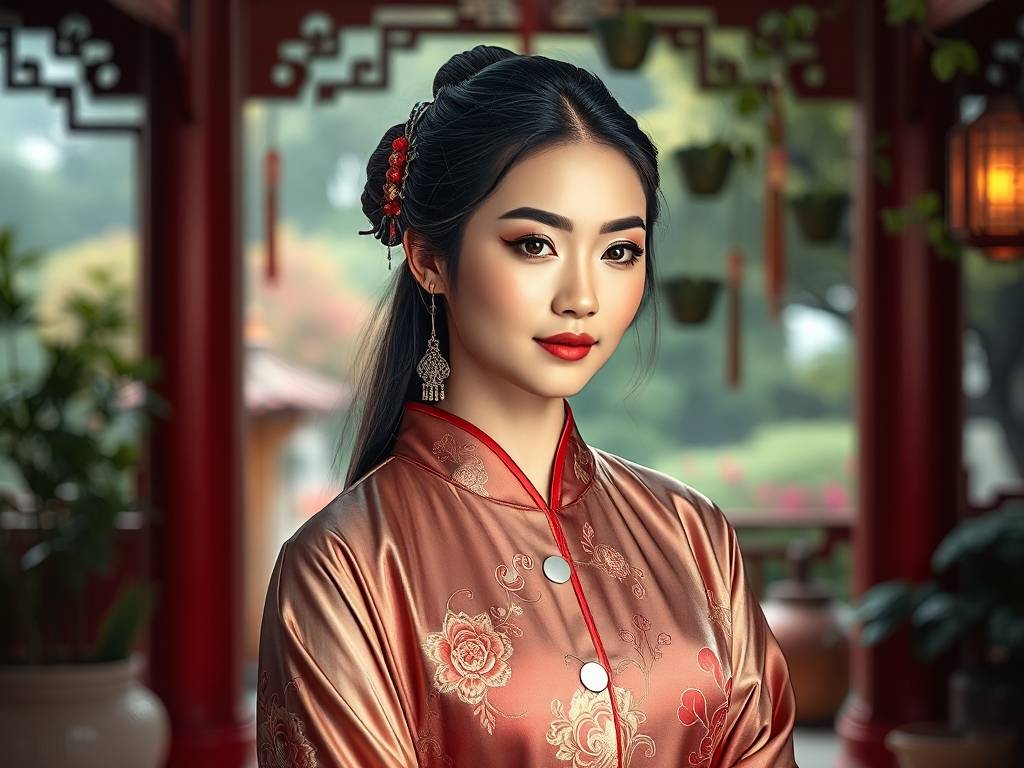 女人富贵眉的图片