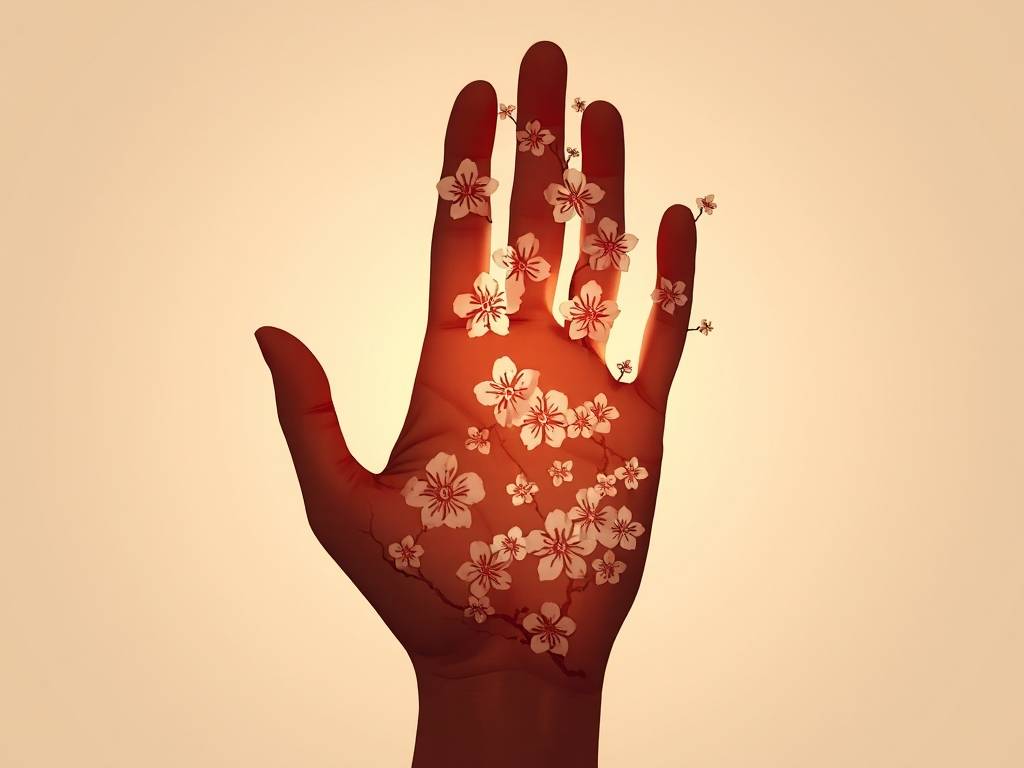 桃花线手纹 桃花纹的位置解析