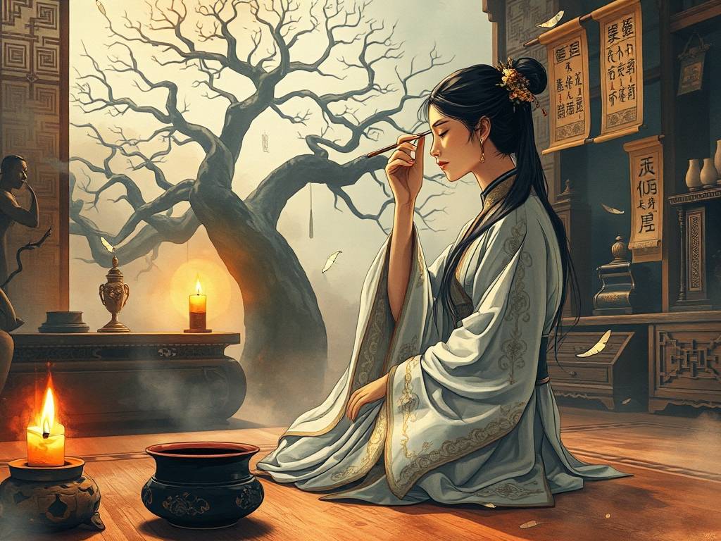 女人纹眉是动了风水吗