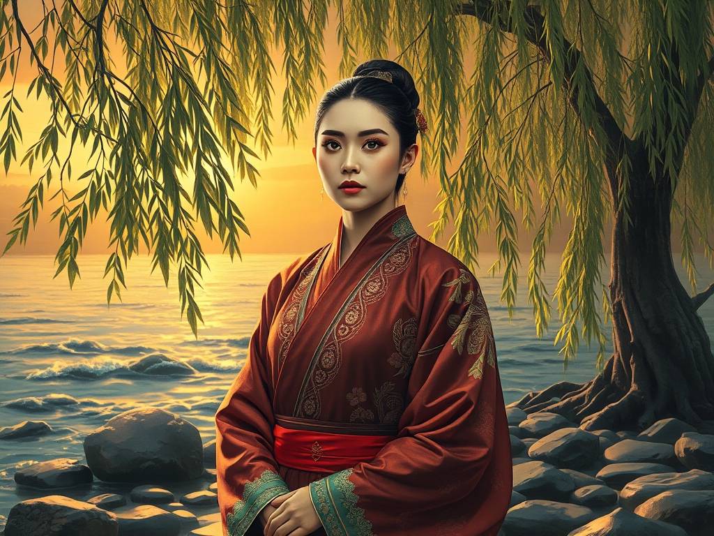 有福气的眉毛女 坦诚相待做事果断