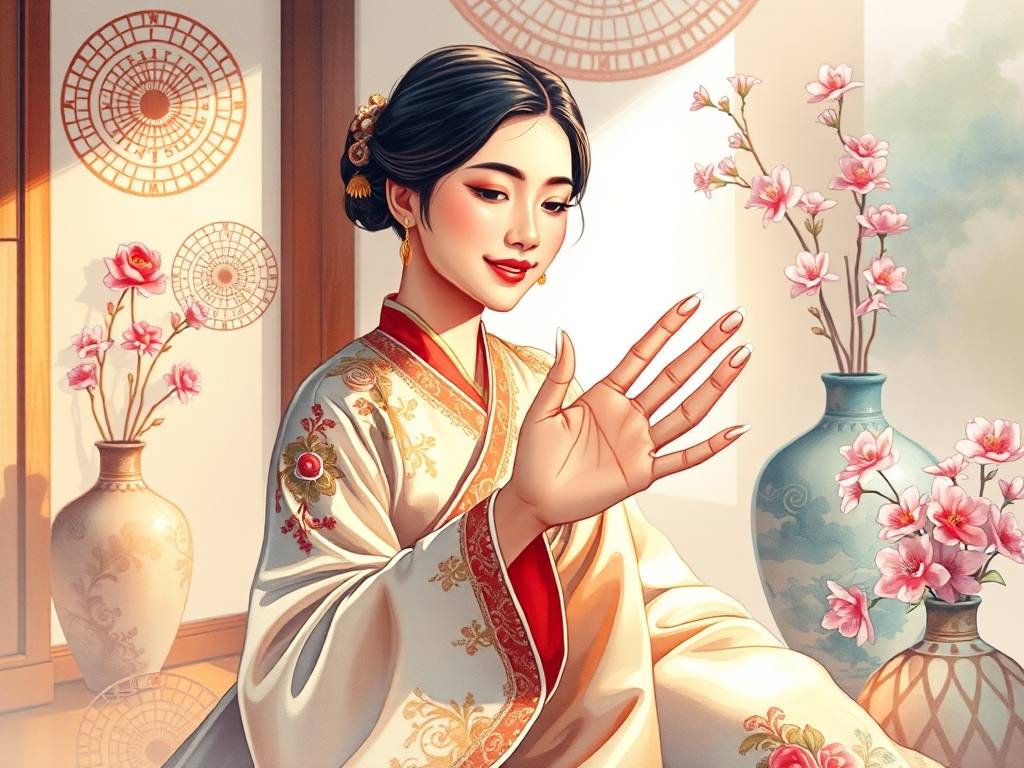 女人十大吉祥手相 情感线长则婚姻幸福
