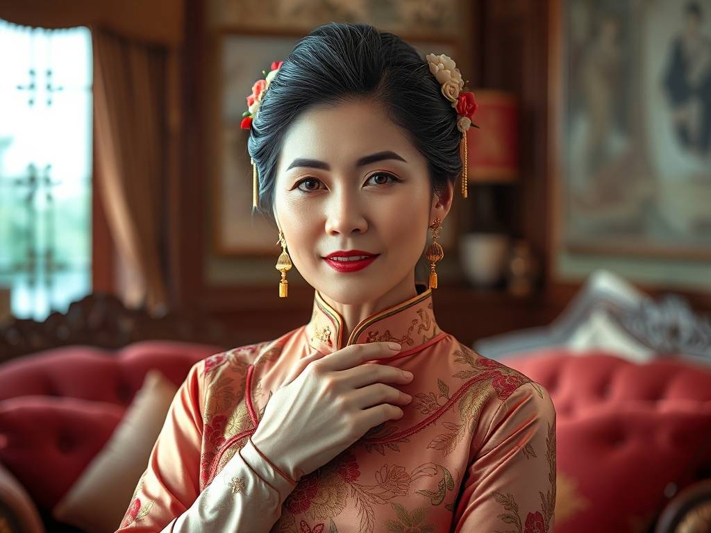 富贵相女人标准图片 富太太面相